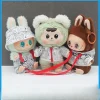 1 set of purple coat and bee skirt doll clothes for 18-inch (45.7cm) doll girls. Suitable for American dolls 2