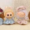 Only Labubu Doll Clothes 17cm Macaron Set, Fashionable Cute Trendy Clothes Change Accessories Doll Set Change Accessories Gifts 3