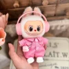 For 17cm 3.0 labubu v1/v2/v3 clothes cute cat pink set love outfits Cherry Decorated Outfit Replacement for Ropa Labubu