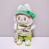 Only Clothes 2025 New 17cm Labubu Doll Clothes Overalls Fox And Rabbit Cute And Fashionable Set Change Accessories Set Casual 2