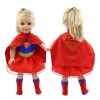 Adorable Dolls Clothes and Accessories - Perfect Gift for Girls Who Love to Dress up Their 16-18 Inch Dolls