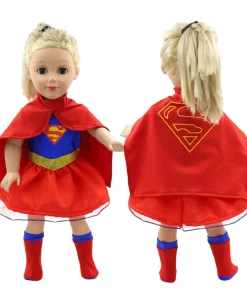 Adorable Dolls Clothes and Accessories - Perfect Gift for Girls Who Love to Dress up Their 16-18 Inch Dolls