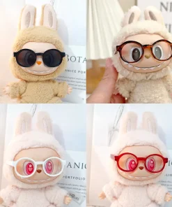 17cm Mini Plush Doll'S Clothes Outfit Accessories For Korea Kpop Exo Labubu Idol glasses sunglasses Clothing Gift