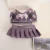 purple-Skirt style