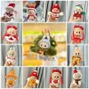 17cm labubu clothes outfit Plush doll clothes Macaron Cute Clothing DIY Kid Gift  Dog Clothes v1 v2 Cowboy Skirt Bow 3
