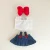 3pcs-red bowknot