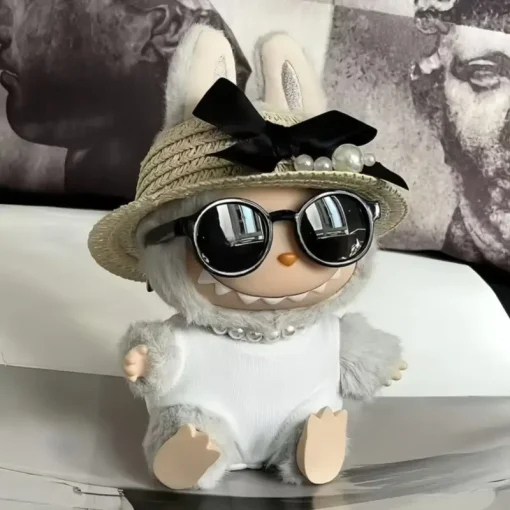 New No Dolll Labubu Doll Clothing Customization V1 V2 Luxury Printed Hats Bikini Gorgeous Accessories Labubu Cute Fashion Outfit