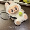 Labubu Toy Labubu tennis suit set Miniature accessory tennis racket model Doll Accessories 3