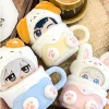 17 センチメートル Labubu 人形服セーターパーカージーンズとメガネ衣装セット V1/V2 人形用 3