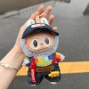 17cm Labubu Doll Outfits Designer Girl Boy Labubu Doll Clothes Fashion Overalls Labubu Accessories Luxury Shoes Glasses Custom 2