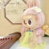 Mini Plush Doll’S Clothes Outfit Accessories For Korea Kpop Exo Labubu Idol V1 V2 bubble overalls hat Clothing Gift 2
