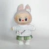 New corduroy For Labubu Doll Clothing Set Hat 17cm Clothes Shoes Doll DIY Accessories Training Sitting Party Games Toys Gifts 2