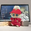 17cm Mini Plush Doll’S Clothes Outfit Accessories For Labubu Idol V1 V2 Christmas Cookie Man Sweater Hat Clothing New Year Gift 3