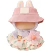 17cm Labubu Hanging Doll Outfit – French Fries & Coffee Overalls Set, Cute Bag Charm 3