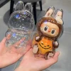 2025 New 17cm LABUBU Clear Macaron Case Dust Case Housings Popmart Bubble Mart Doll Accessories Doll Accessories Christmas Gifts