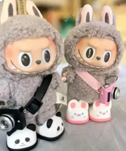 For Doll Shoes for 15-20cm Cotton Dolls Shoes Slipper Toys Casual Sandals Dolls Accessories DIY Doll Toys for labubu decoration