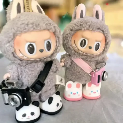 For Doll Shoes for 15-20cm Cotton Dolls Shoes Slipper Toys Casual Sandals Dolls Accessories DIY Doll Toys for labubu decoration