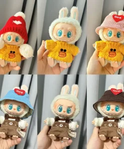Plush Doll'S Clothes Outfit Accessories For Korea Kpop Exo Labubu V1 V2 Idol Dolls Sitting Party Fashion Hat Clothing Gift