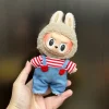 For 17cm Labubu Doll Clothes Hoodies Doll Clothes Color Match Hoodies Dolls Accessories Cute Decoration Little Cloths 3