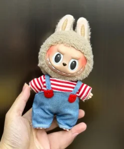 Mini Doll'S Clothes Outfit Accessories For Korea Kpop Exo 15-17cm Labubu Idol V1 V2 Overalls set Clothing Gift