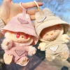 OB11 Clothing 17CM Couple Sailor Suit with Hat 3-Piece Summer Doll Outfit Cute Fashion Student Uniform For Dress Up Dolls 2