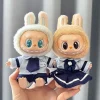 Sólo las primeras y segunda generaciones de ropa Labubu, ropa dulce y fresca para niños, conjunto de monos y pantalones de cono de helado 3