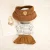 3 pc -khaki grid hat