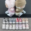 17cm Labubu Shoes Fashion Canvas Shoes Clothes Cartoon Baby Canvas Leather Shoes Doll Universal Clothing Accessories