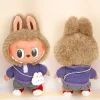Mini Doll’S Clothes Outfit Accessories For 15-17cm Ropa Labubu and 10cm cotton doll Princess style strap skirt Clothing 2