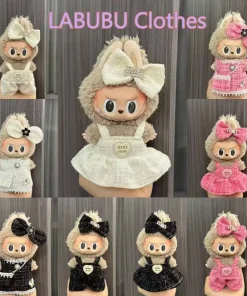 Only clothes for sale) 15/17cm pull cloth doll vinyl doll generation 2 generation wear hat skirt suit