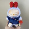 17cm labubu clothes outfit Plush doll clothes Macaron Cute Clothing DIY Kid Gift  Dog Clothes v1 v2 Cowboy Skirt Bow