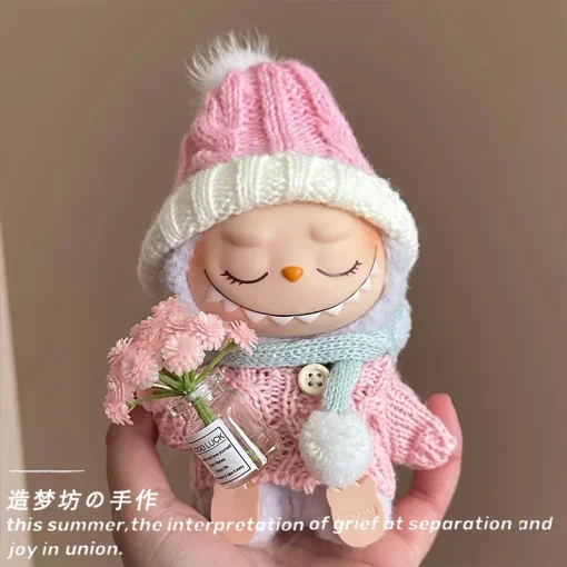Only Clothes Labubu Sat Party Vinyl Doll Sweater Clothes Labubu Alacrity Baby Clothes Accessories Clothing Pop Mart