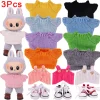 Labuibu Only Selling Clothes 17cm First Second Generation Labubu Basketball Clothes Cute Doll Decoration Handmade Doll Clothes 3