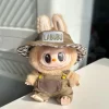 17cm Labubu Football Size 10 Clothing V1V2 V3 Labubu Doll Size 7 Vinyl Pendant Doll Clothing DIY Sportswear Boy Gift Toy 3