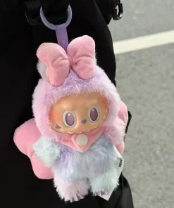 Popmart Front High Energy 3rd Generation Labubu Pendant Baby Clothes Labubu3.0 Bow Decoration Pendant