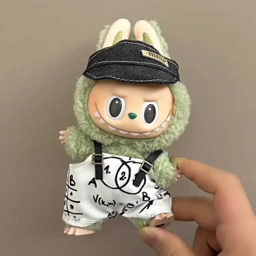 Cute Labubu Clothes Accessories Designer Pendants Labubu Suitable for V1 V2 V3 Personality Fashion Birthday Gift NO DOLL