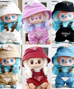 2025 NEW For Labubu Doll Clothing Set Hat 17cm Clothes Shoes Doll DIY Accessories Training Sitting Party Games Toys Gifts
