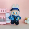 Fashion mini clothes for 17cm labubu doll clothes hoodies color game hoodies accessories dolls dress up beautiful decorations