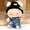 미니 봉제 인형 의류 복장 액세서리 한국 Kpop Exo 15-17cm Labubu Idol 작은 작은 정장 모자 안경 의류 선물 2