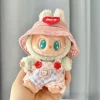 For 17cm Labubu/mokoko Doll Clothes outfit Clothes Hoodies Doll Clothes Dolls Accessories Cute Decoration 3