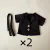 2pcs Black