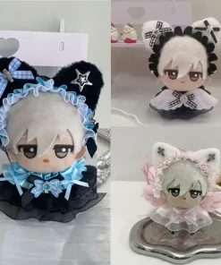 10cm cotton doll handmade custom exquisite clothes lace bow nunu doll headband cute skirt Korean idol doll replacement outfit