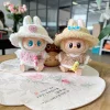 17cm Plush Doll’S Clothes Outfit Accessories For Korea Kpop Exo Labubu Idol Dolls Clothing Fans Overalls Clothing DIY Gifts 2