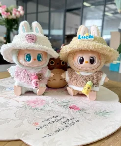 17cm Labubu I II Idol Dolls Clothes Overalls Accessories Korea Kpop Exo Clothing Plush Doll'S Clothes Girls Gifts