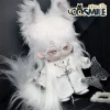 for 17Cm Plush Doll For Labubu Clothes Accessories Pants Skirts Cute Overall Doll Suspender Dress Holiday Gifts 3