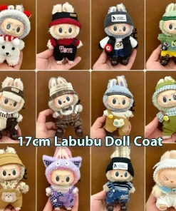 Labubu Baby Clothes 17cm Labubu Clothes Blind Box Doll Skirt Dress Change Set Cute Dress Change Toy Gift Doll Clothes Series