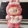Cute Mini Plush Doll’S Clothes 17cm Labubu I II Idol Dolls Korea Kpop Exo Idol Dolls Overalls Clothing DIY Accessories Gifts 2