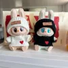 New Doll Clothes Pendant Set LABUBU Bear Hat Love Sweater Set Fun and Cute Baby Clothes Christmas Gifts DIY Doll Accessories