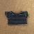 Black Striped Top
