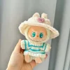 For Korea Labubu Idol Dolls 17cm Labubu Doll Clothes Sweater Clothing Dress Up Toys Mini Doll Clothes Outfit Accessories